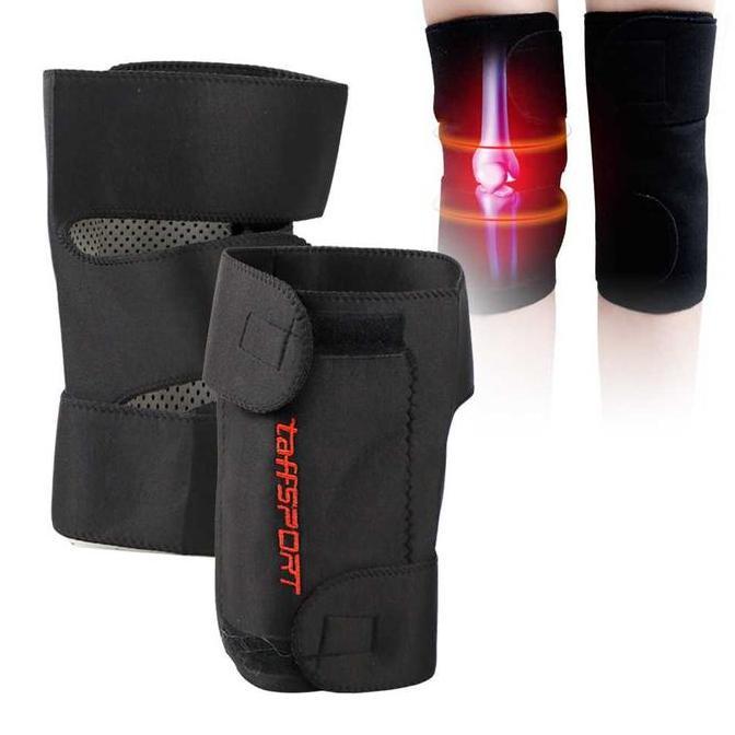 1 Pasang Pelindung Lutut Terapi Magnetik Knee Pad TaffSPORT Deker Lutut Knee Protector Pad Support O