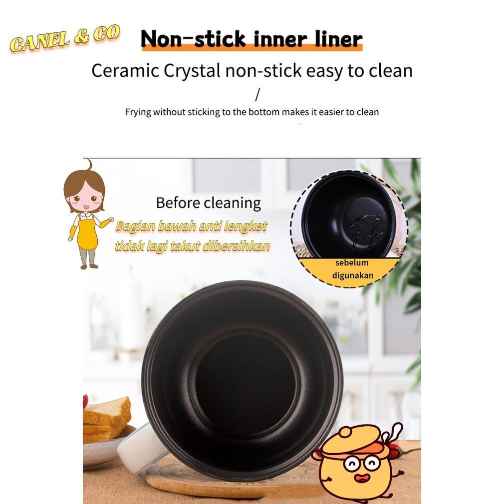 Discount CANEL & CO Panci Listrik Multifungsi 600 Watt / Mini Rice Cooker Lapisan Teflon 1 Liter 2 i