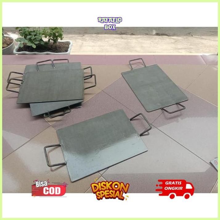 RAFAELOBOX PANGGANGAN/BAKARAN/WAJAN ROTI BAKAR TEBAL 4MM UKURAN 30 X 40 CM UL-64