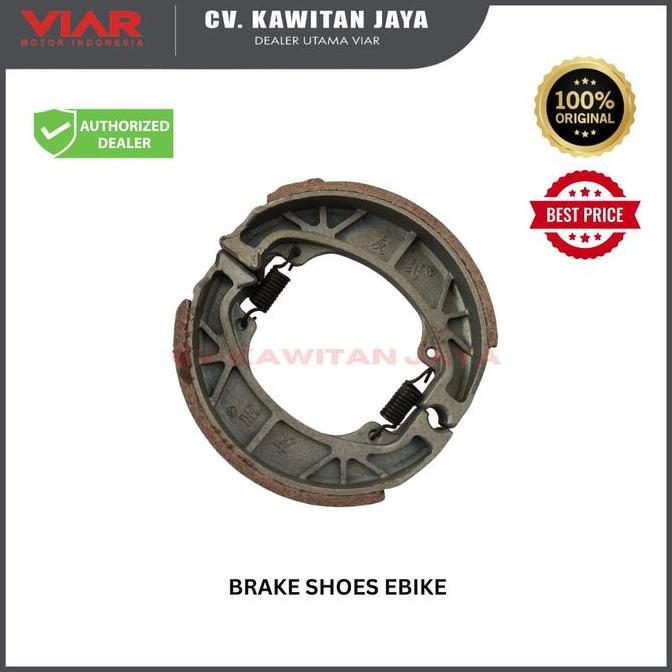 Murah KAMPAS REM SEPEDA LISTRIK | BRAKE SHOES VIAR EBIKE Non COD