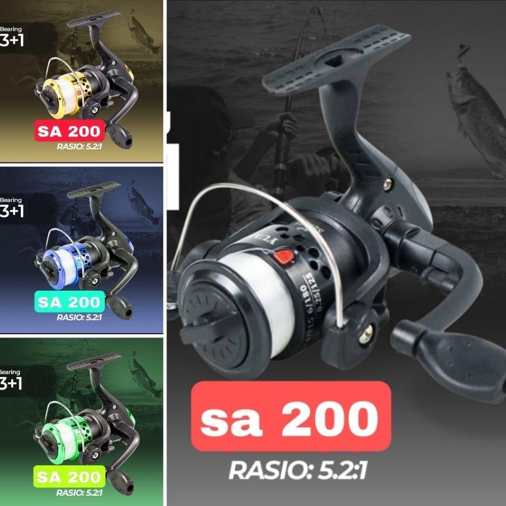 Sale Rell Pancing Sa 200 Gratis Senar  Rell Pancing Kuat Murah Rell Pancing Murah Rell Pancing Kecil