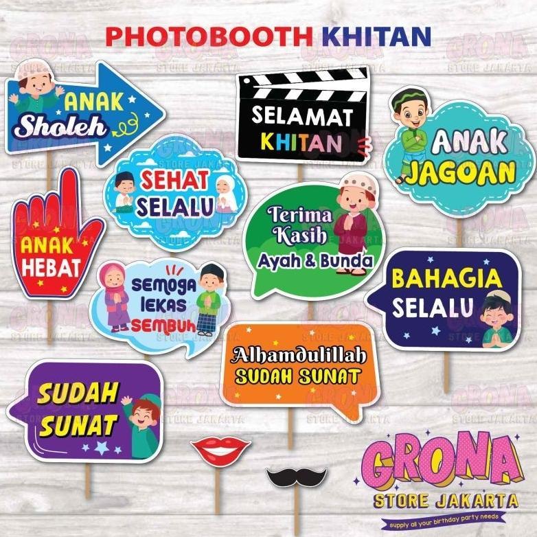 ACCPhotoboothKhitan /AksesorisFotoSunat / PhotoProps Khitan