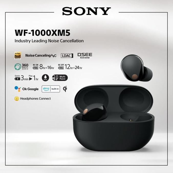 Sony WF-1000XM5 WF1000XM5 WF1000 XM5 True Wireless TWS ANC LDAC