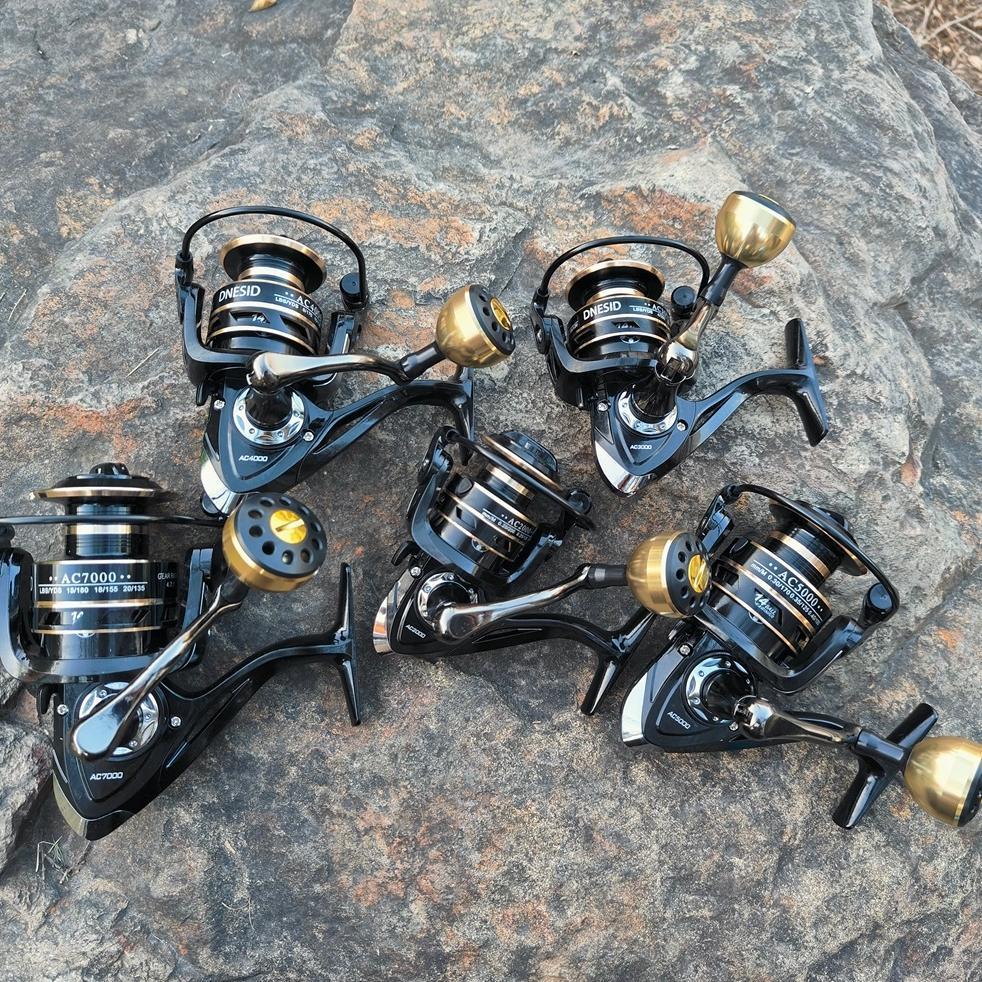 NEW PROMO Reel Pancing AC2000 - 7000/ Reel Pancing Besi/ Ril Pancing Murah Kuat Besi/ Reel Pancing L