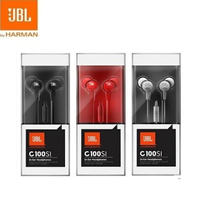 JBL HARMAN C100SI HANDSFREE ORIGINAL HEADSET EARPHONE KABEL