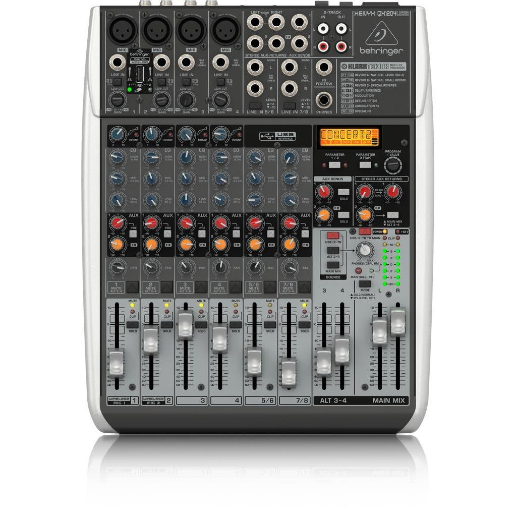Mixer behringer QX 1204 usb ch