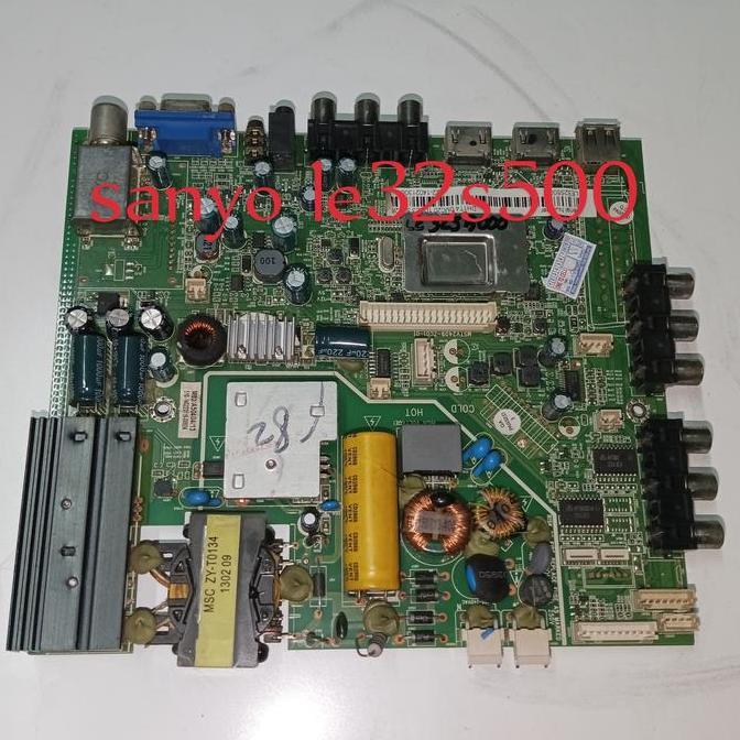 mb sanyo le32s500-mainboard tv sanyo le32s500-psu sanyo le32s500