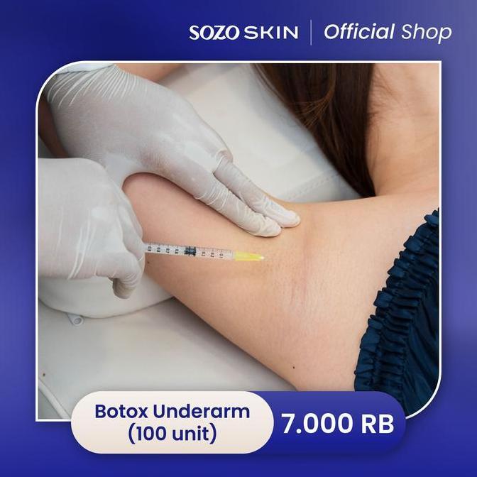 SOZO SKIN Botox Underarm 100 Unit