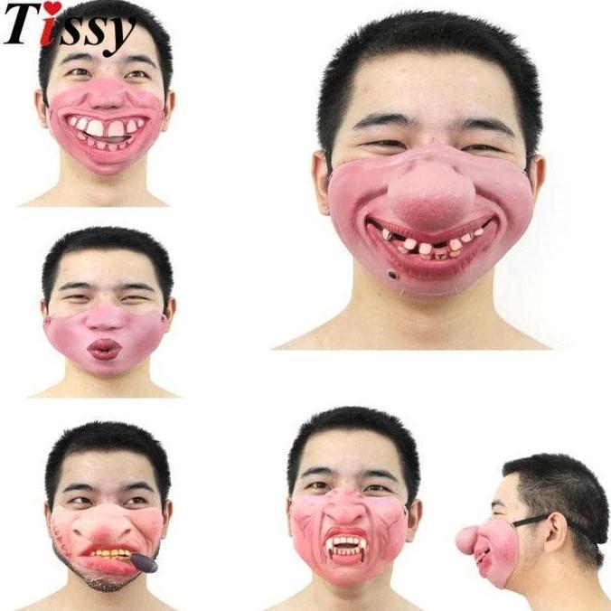 Murah  Original Masker Topeng 3D Lucu