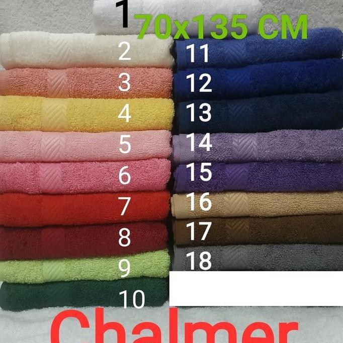 Handuk Chalmer mandi dewasa 70x140