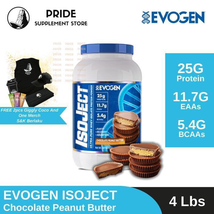 EVOGEN Isoject isolate whey protein 4lbs