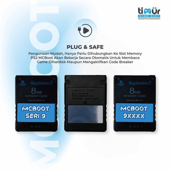 MEMORY CARD FREE MCBOOT MC PS2 SLIM HARDDISK TANPA IC MATRIX SERI 9