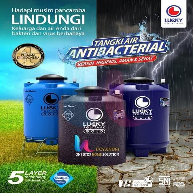 Grosir Tangki Air Lucky Gold Anti Bakteri Lgab 550 Tandon, Toren Air, 550 L