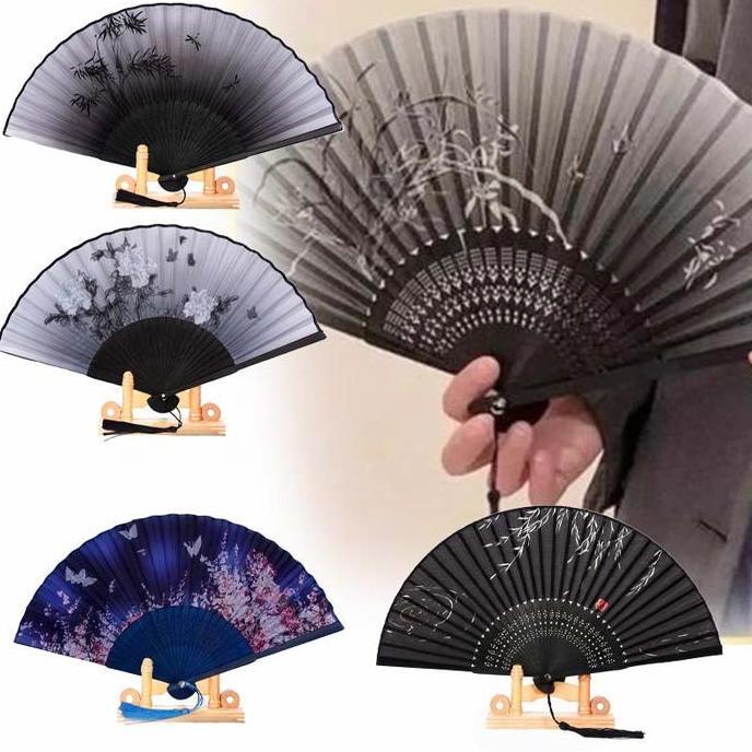 Buah Kipas Lipat Kipas Tangan Jepang Kipas Lipat China Besar Kipas China Tradisional RESTOCK