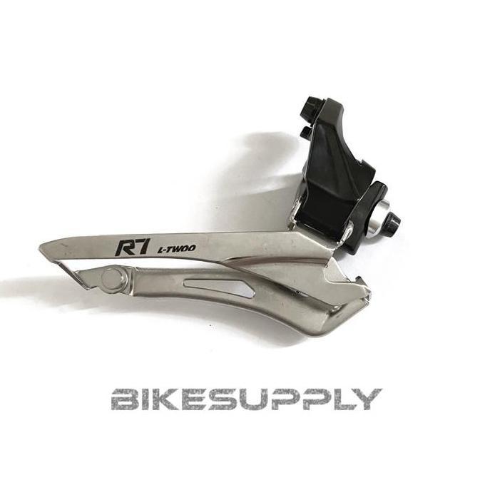 Promo FD Front Derailleur Sepeda Depan L-TWOO R7 Double / 2 Speed Braze On Tarikan Bawah Untuk Seli 