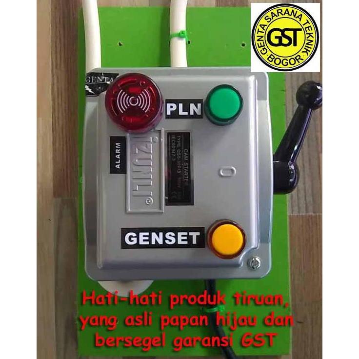 TUAS PEMINDAH LISTRIK PLN KE GENSET / ATS 30A CAM STARTER OHM SAKLAR ORIGINAL DAN TERPERCAYA