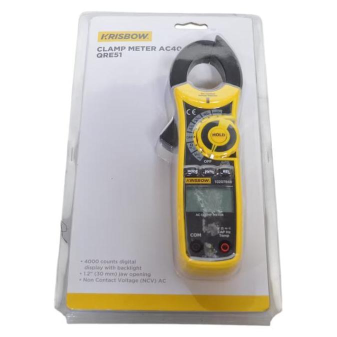 TANG AMPERE KRISBOW CLLAMP METER AC 400A ORIGINAL DAN TERPERCAYA