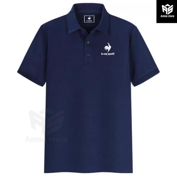 Kaos Polo shirt Kerah Pria Wanita Le Coq Sportif
