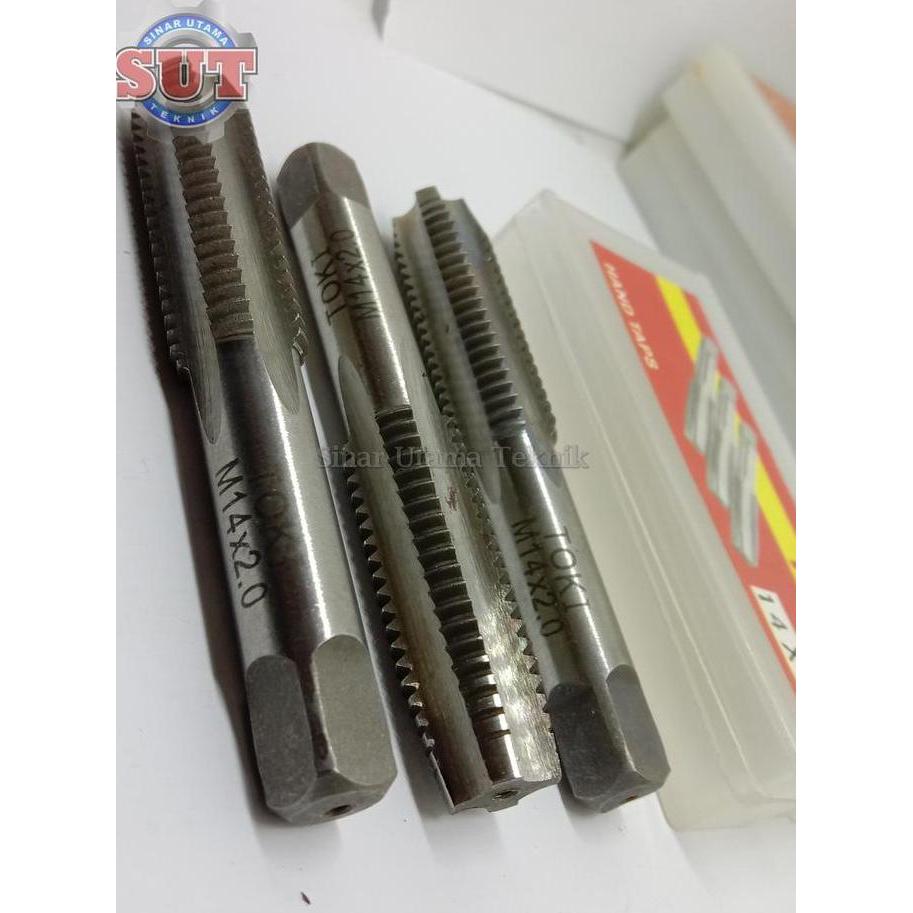 TERMURAH - HAND TAP M14 TAP M14*2.0 TAP M 14 TAP M 14*1.50 M14*1.25 M14*2 HSS