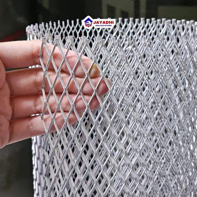 Prayer.Spray - Kawat Mesh Aluminium Wajik Kecil Per 5Cm Untuk Pagar & Jendela