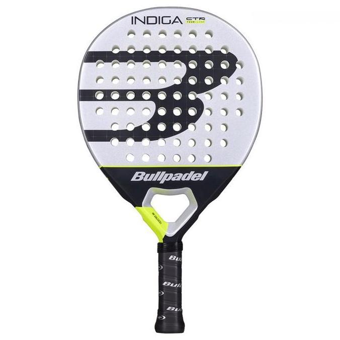 Raket Padel BULLPADEL Indiga CTR 2026 360-370G Silver Black