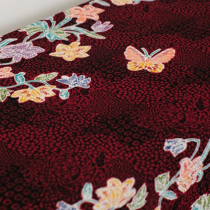 Kain sarung batik encim tanahan pekalongan katun paris