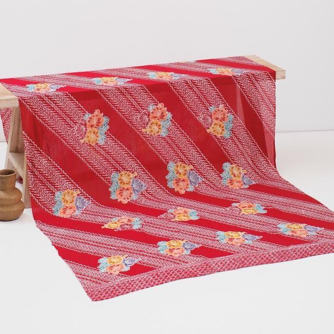 Kain panjang batik encim lestari pekalongan katun paris