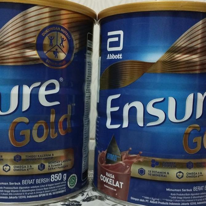 Ensure Coklat 900 gram / Ensure Rasa Coklat (Susu untuk Dewasa)