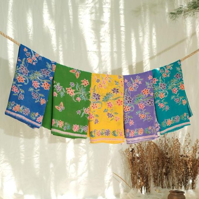 Kain Sarung Batik Encim Pekalongan Paris - 02