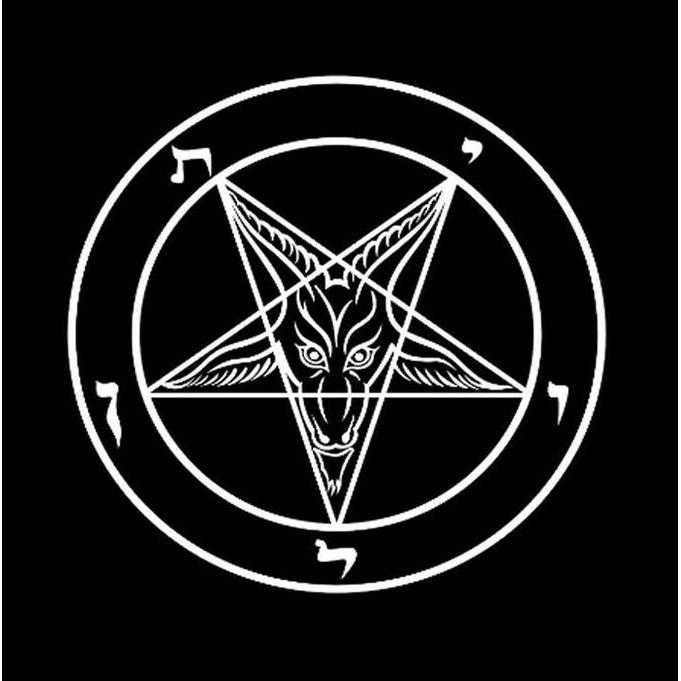 Bendera Baphomet - Lord of Darkness / Pentagram