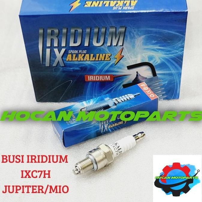 Promo BUSI SPARK PLUG ALKALINE IRIDIUM IXC7H JUPITER Z VEGA R NEW LAMA ZR Diskon