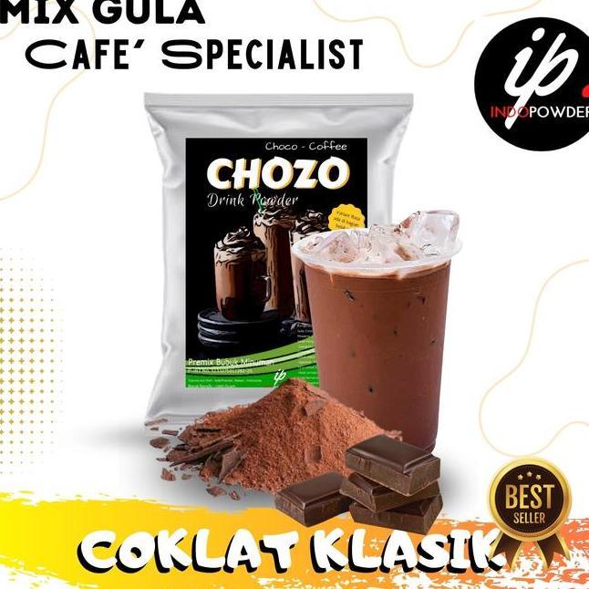 Indopowder Bubuk Minuman Nyoklat Klasik Coklat Klasik 1Kg Untuk Cafe Waralaba Dan Usaha Kekinian
