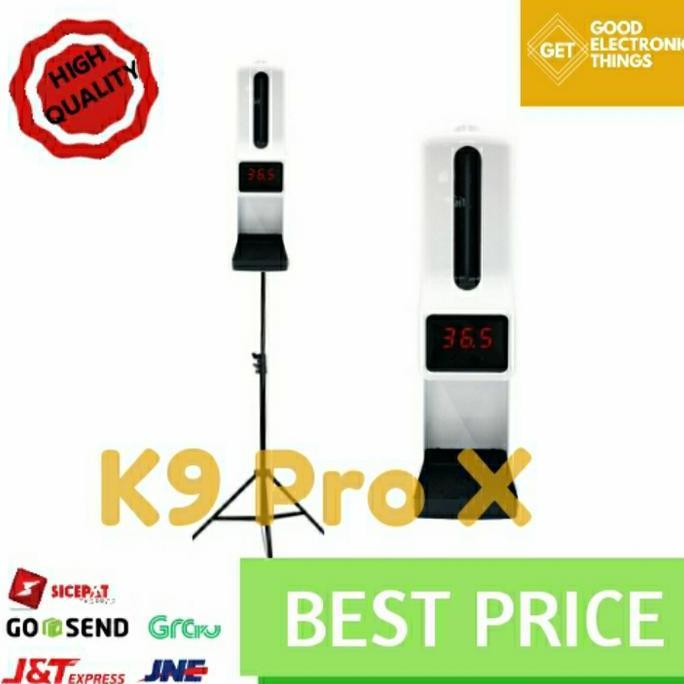 K9 Pro X Thermometer Infrared 2 in 1 Automatic Soap Dispenser+ TRIPOD Promo