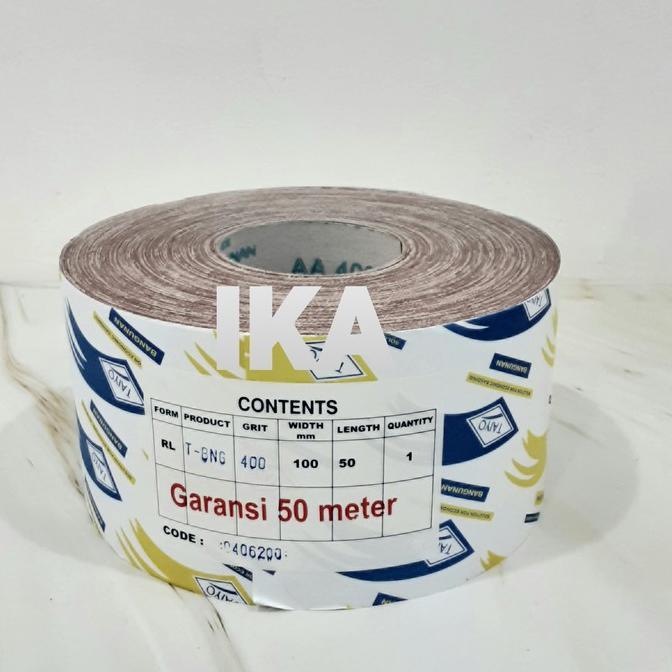 Amplas roll bangunan taiyo 400 / kertas serbaguna grosir bagus murah / AMPLAS METERAN / AMPLAS ROLL 