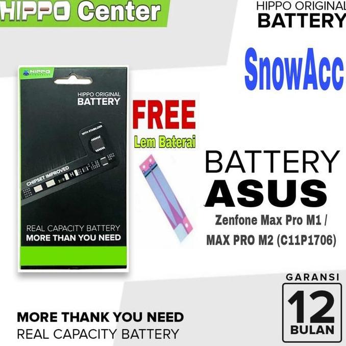 Hippo Baterai Asus Zenfone Max Pro M1 / Zenfone Max Pro M2 Battery