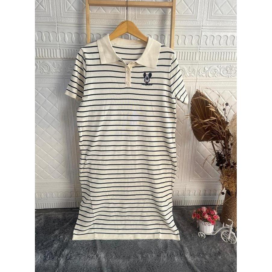 Dress Kanita Rajut Halus / Dress Knit Wanita Lembut