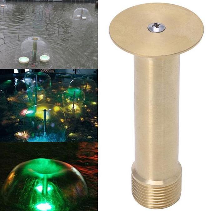 Nozzle Sprinkle Air Mancur Bahan Kuningan 1/2