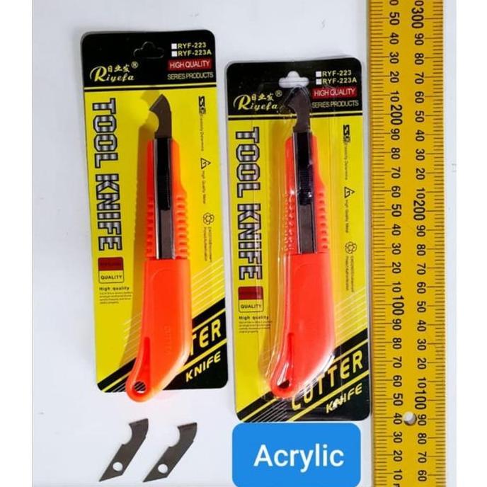 pisau potong akrilik pisau cutter acrylic