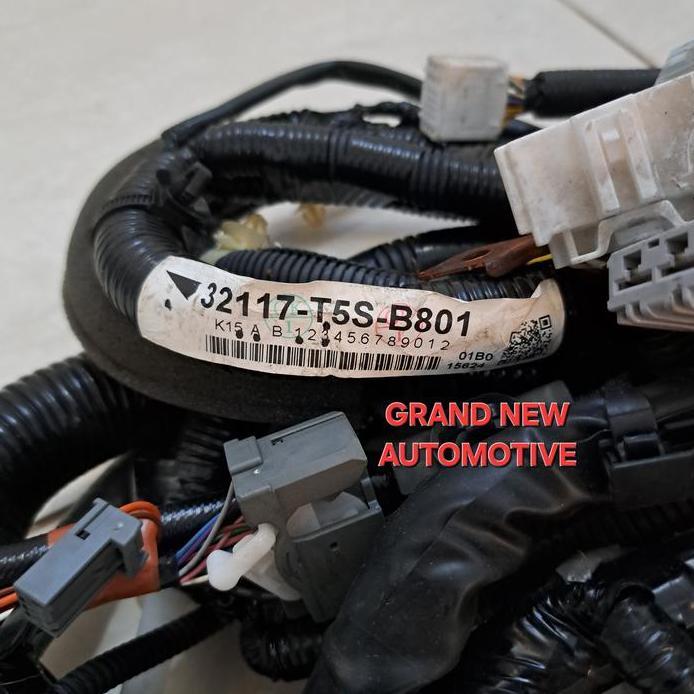 Garansi Wiring Harnes Kabel Body Honda Jazz Rs Gk5 Original 32117-T5S-B801