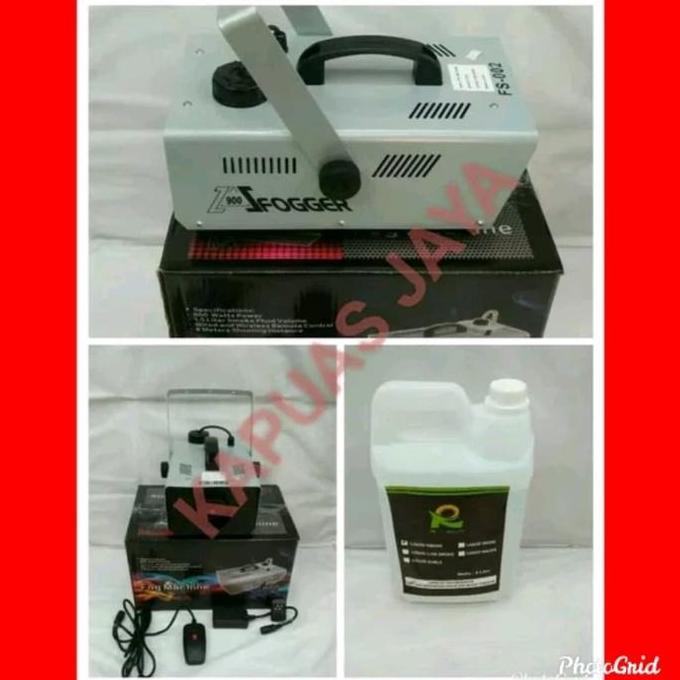 Paket Mesin Fogging Asap + Cairan Asap