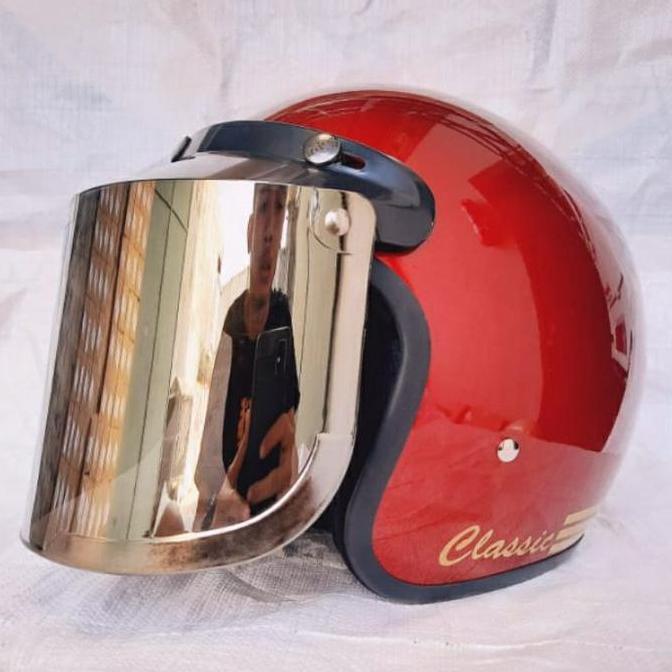 Tahan Lama Helm Bogo Dewasa Helm Bogo Classic Helm Sni Helm Original Helm Pria Helm Wanita Helm Mura