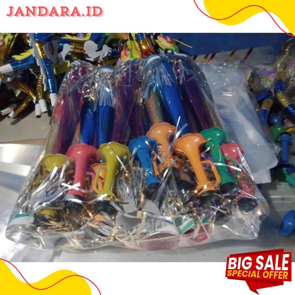 Diskon Kemerdekaan Terompet Tahun Baru Isi Grosir 10 Pcs Terompet Ulang Tahun