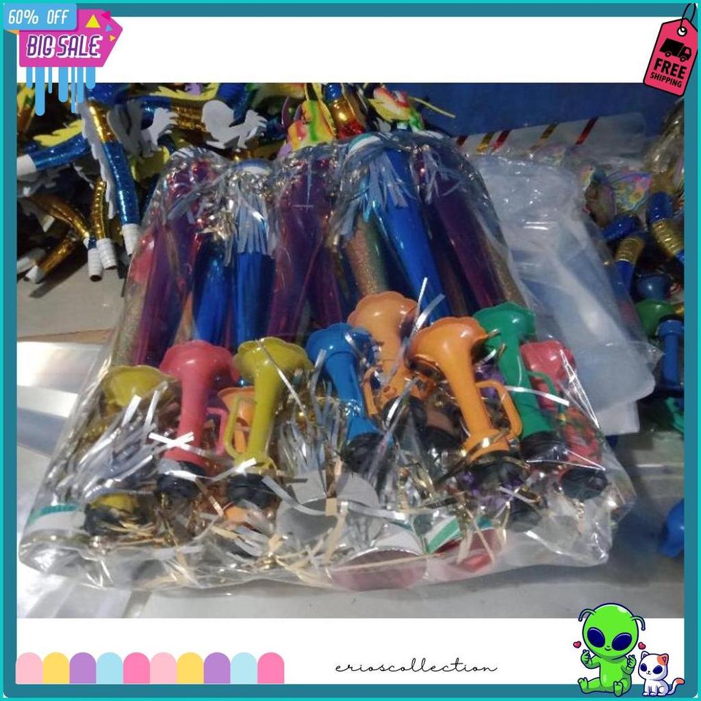 Cod Terompet Tahun Baru Isi Grosir 10 Pcs Terompet Ulang Tahun