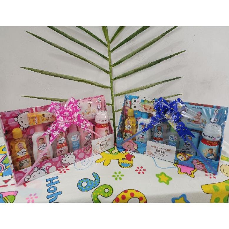 Limited Parcel Bayi/ Kado Bayi/Parcel Baby/Hampers Baby Gift/Perlengkapan Bayi/Kecantikan Bayi/Parpu