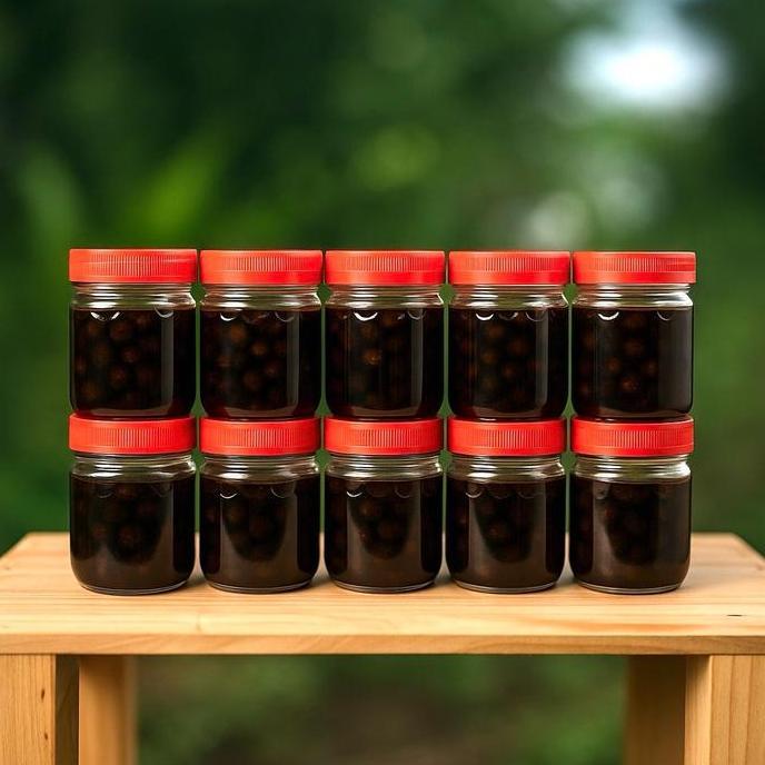 PROPOLIS LEBAH ASLI BUTIR MENTAH 100gr (plus madu) PRAM