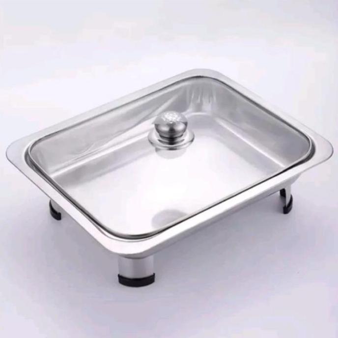 PRASMANAN SET FULL KACA ISI 4 / prasmanan buat nikahan arisan / 4 set prasmanan / tempat wadah saji 