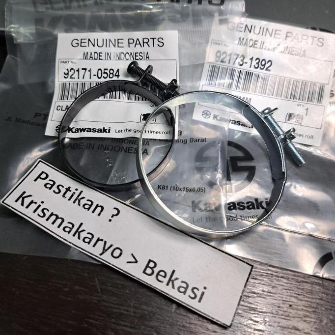 Promo Klem Karbu Ninja R 150 Ss Ori Clamp Filter Kawasaki Diskon