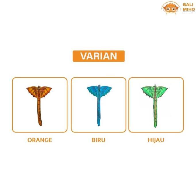 Layangan Naga Jerman Kain - Layang Layang Naga - Layangan 3 Dimensi - Layangan Kain - Layangan Lipat