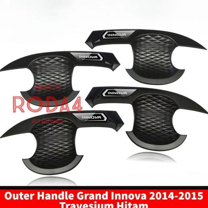 Outer Handle Mangkok Pintu Grand Innova 2014 2015 Hitam Travesium Terbatas