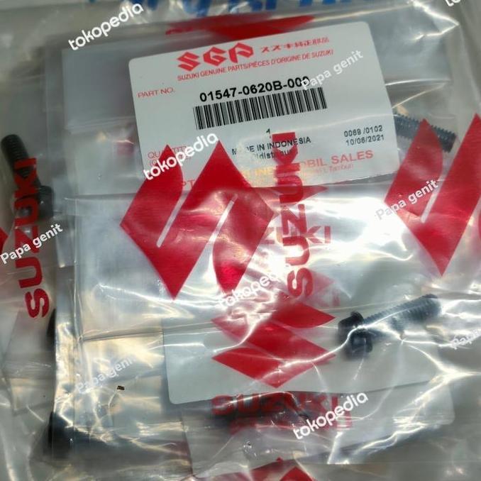 Promo 01547-0620B baut hitam dudukan filter udara skydrive original Diskon